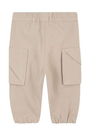 pantalone in cotone beige KENZO KIDS | K61288249